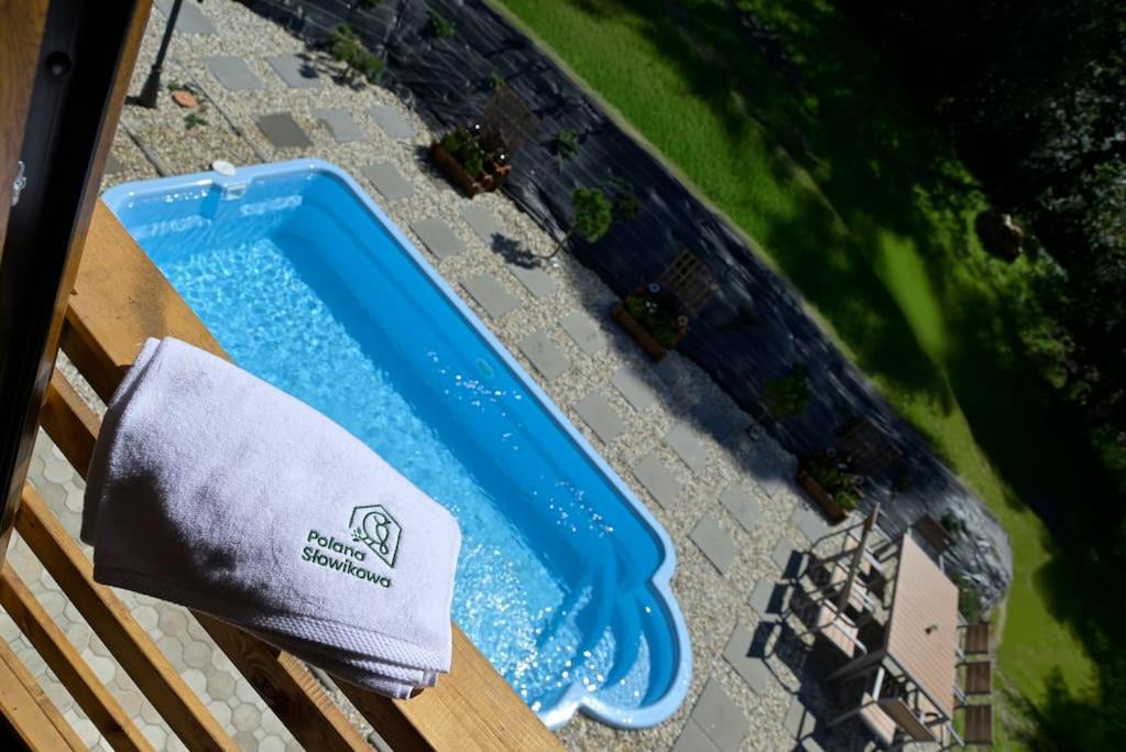 Polana Slowikowa 5 Star- Domek W Gorach Z Jacuzzi, Sauna,Basen,Ogrod Z Lasem, Kominek I Narty Stroza  Zewnętrze zdjęcie