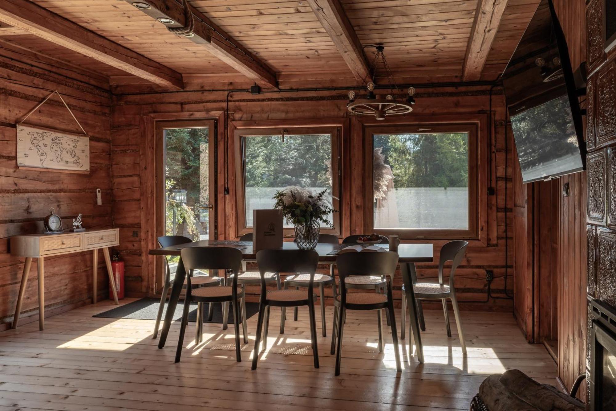Polana Slowikowa 5 Star- Domek W Gorach Z Jacuzzi, Sauna,Basen,Ogrod Z Lasem, Kominek I Narty Stroza  Zewnętrze zdjęcie