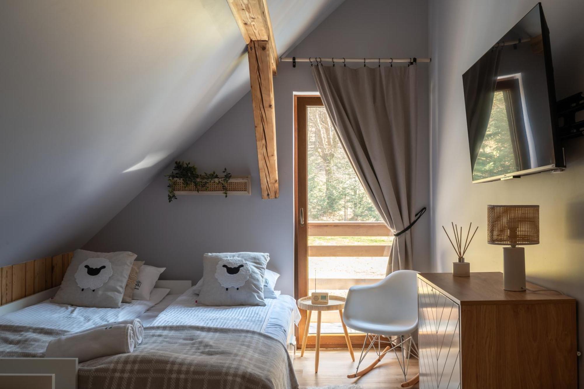 Polana Slowikowa 5 Star- Domek W Gorach Z Jacuzzi, Sauna,Basen,Ogrod Z Lasem, Kominek I Narty Stroza  Zewnętrze zdjęcie